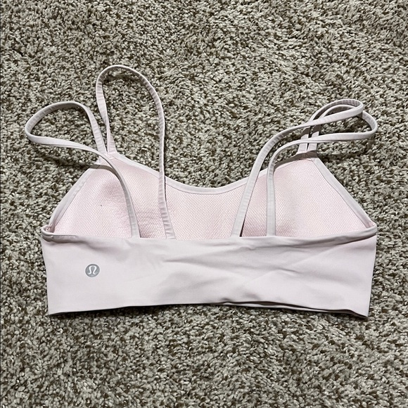 Lululemon Like a Cloud Bra *Light Support, B/C Cup Strawberry Milkshake Size 4 - Picture 7 of 7